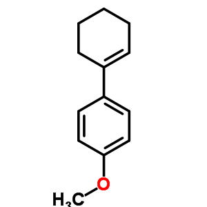 p-1-环己烯-1-苯甲醚结构式_20758-60-5结构式