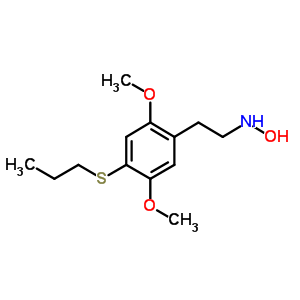 N-[2-(2,5-二甲氧基-4-丙基磺酰基-苯基)-乙基]-羟胺盐酸盐结构式_207740-39-4结构式