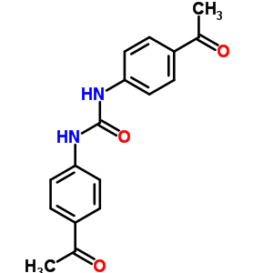 N,N-双(4-乙酰基苯基)-脲结构式_20782-48-3结构式