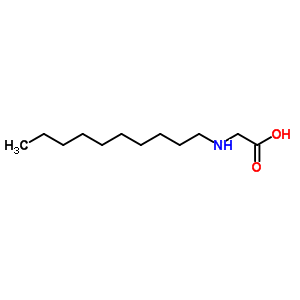 N-癸基甘氨酸结构式_20933-56-6结构式