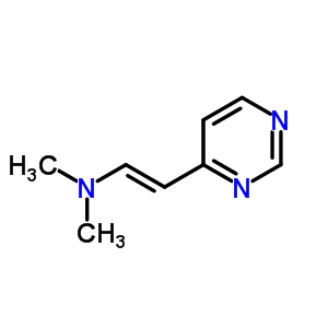 (9ci)-N,N-二甲基-2-(4-嘧啶)-乙胺结构式_20973-86-8结构式