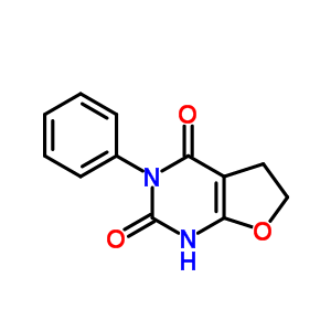4-苯基-9-噁-2,4-二氮杂双环[4.3.0]-10-壬烯-3,5-二酮结构式_21004-32-0结构式