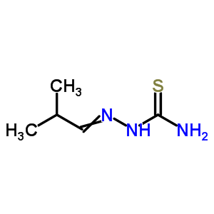 (2-甲基亚丙基氨基)硫代脲结构式_21009-72-3结构式
