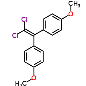 p p’ -甲氧滴滴涕-烯烃结构式_2132-70-9结构式