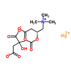 左旋肉碱柠檬酸镁盐结构式_214708-32-4结构式