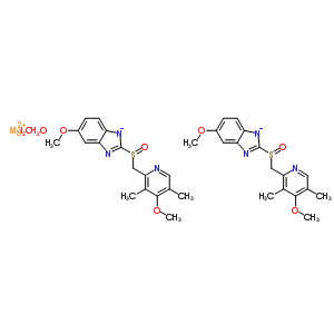 (S)-奥美拉唑镁二水合物结构式_217087-10-0结构式