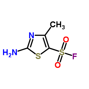 5-Thiazolesulfonylfluoride, 2-amino-4-methyl- Structure,2196-72-7Structure