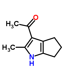 Ketone, methyl 1,4,5,6-tetrahydro-2-methylcyclopenta[b]pyrrol-3-yl (8ci) Structure,22056-53-7Structure