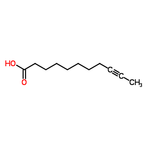 9-十一碳炔酸结构式_22202-65-9结构式