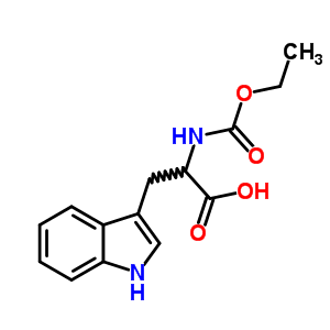 (7CI,8CI)-N-羧基-色氨酸 N-乙酯结构式_22223-38-7结构式