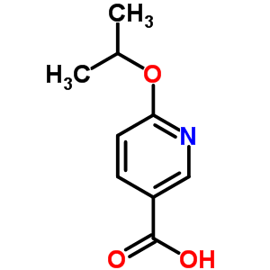 6-异丙氧基烟酸结构式_223127-05-7结构式