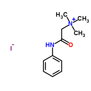 N,n,n-trimethyl-2-oxo-2-(phenylamino)-ethanaminium iodide Structure,22913-17-3Structure