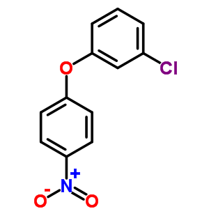 3-氯苯基-4-硝基苯醚结构式_2303-23-3结构式