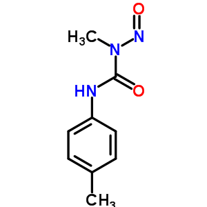 N-甲基-N-(4-甲基苯基)-N-亚硝基-脲结构式_23139-00-6结构式
