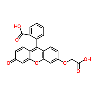 2-[6-(Carboxymethoxy)-3-oxo-3h-xanthen-9-yl]benzoic acid Structure,233759-98-3Structure