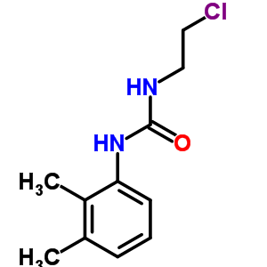 N-(2-氯乙基)-N-(2,3-二甲基苯基)-脲结构式_23417-35-8结构式
