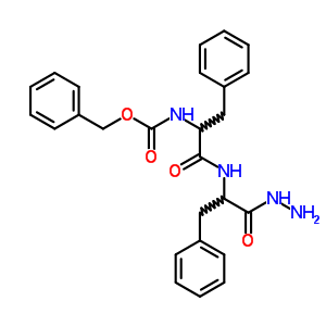 (9CI)-N-[N-[(苯基甲氧基)羰基]-L-苯基丙氨酰基]-L-苯基丙氨酸肼结构式_23815-00-1结构式