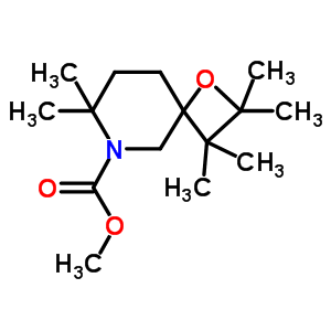 2,2,3,3,7,7-六甲基-1-噁-6-氮杂螺[3.5]壬烷-6-羧酸甲酯结构式_240113-60-4结构式