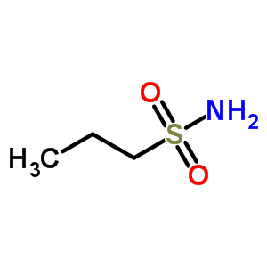 丙烷-1-磺酰胺结构式_24243-71-8结构式