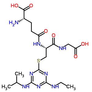 Atrazine glutathione adduct Structure,24429-05-8Structure