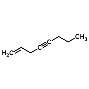 1-辛烯-4-炔结构式_24612-83-7结构式