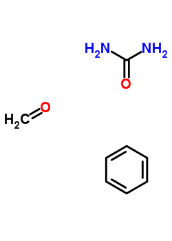 脲与甲醛和苯酚的聚合物结构式_25104-55-6结构式