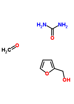 糠醇改性脲甲醛树脂 (I)结构式_25154-81-8结构式