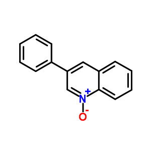 3-苯基-1-氧化物喹啉结构式_25308-72-9结构式