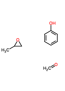 甲醛与甲基环氧乙烷和苯酚的聚合物结构式_25359-40-4结构式