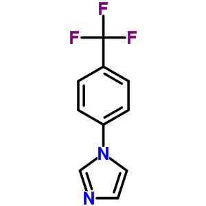 1-(3-三氟甲基苯基)咪唑结构式_25371-97-5结构式