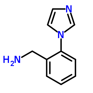 1-[2-(1h-iMidazol-1-yl)phenyl]methanamine Structure,25373-55-1Structure