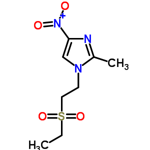 替硝唑相关物质B结构式_25459-12-5结构式