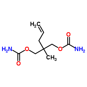 1,2-去氢甲丙氨酯结构式_25462-39-9结构式