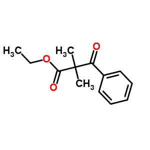 2,2-二甲基-3-氧代-3-苯基丙酸乙酯结构式_25491-42-3结构式