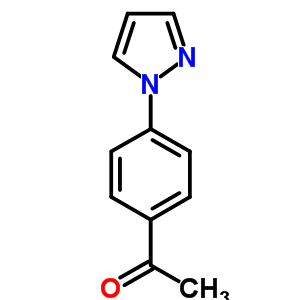 1-[4-(1H-吡唑-1-基)苯基]乙酮结构式_25699-98-3结构式