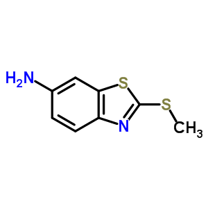 2-(Methylthio)-1,3-benzothiazol-6-amine Structure,25706-29-0Structure