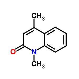 1,4-二甲基-2(1H)-喹啉酮结构式_2584-47-6结构式