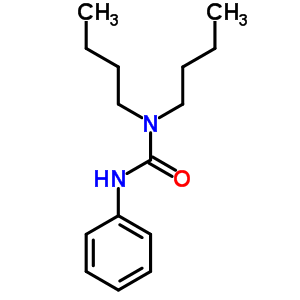 N,N-二丁基-n-苯基-脲结构式_2589-21-1结构式