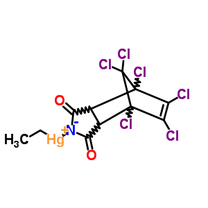 亚胺乙汞结构式_2597-93-5结构式