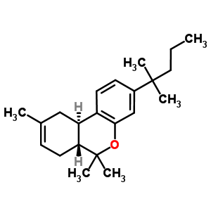 (6Ar,10ar)-3-(1,1-dimethylbutyl)-6a,7,10,10a-tetrahydro-6,6,9-trimethyl-6h-dibenzo[b,d]pyran Structure,259869-55-1Structure