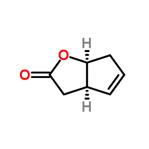 (1R,5S)-2-氧杂二环[3.3.0]辛-6-烯-3-酮结构式_26054-46-6结构式