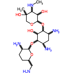 庆大霉素 C1a结构式_26098-04-4结构式