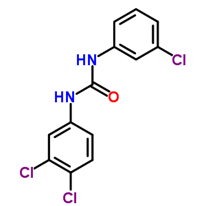 Urea,n-(3-chlorophenyl)-n-(3,4-dichlorophenyl)- Structure,2617-72-3Structure