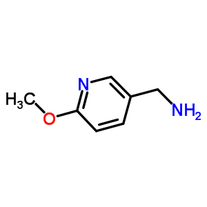 (6-甲氧基吡啶-3-基)甲基胺结构式_262295-96-5结构式