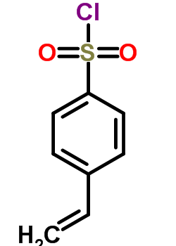 4-乙烯基苯磺酰氯结构式_2633-67-2结构式