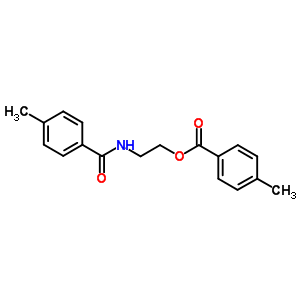 2-[(4-Methylbenzoyl)amino]ethyl 4-methylbenzoate Structure,266354-62-5Structure