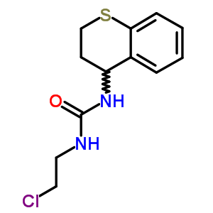 n-(2-氯乙基)-n-(3,4-二氢-2H-1-苯并硫代吡喃-4-基)-脲结构式_27047-62-7结构式