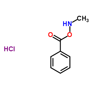 N-甲基-O-苯甲酰基羟胺盐酸盐结构式_27130-46-7结构式