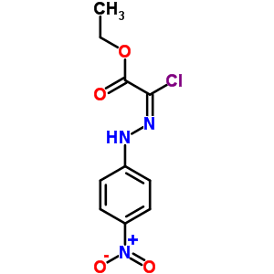 [(4-硝基苯基)肼基]氯乙酸乙酯结构式_27143-13-1结构式