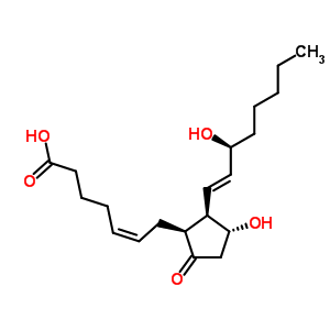 8-Iso prostaglandin e2 Structure,27415-25-4Structure